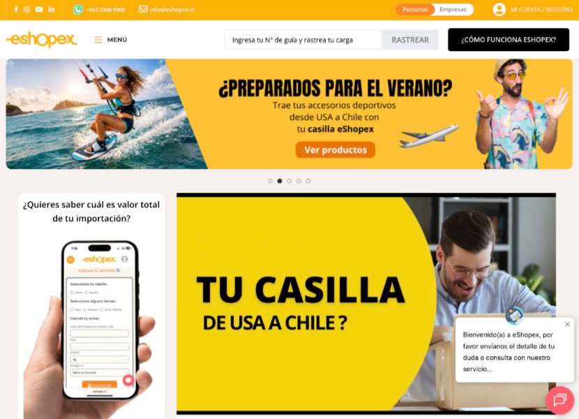 Eshopex - Courier Internacional